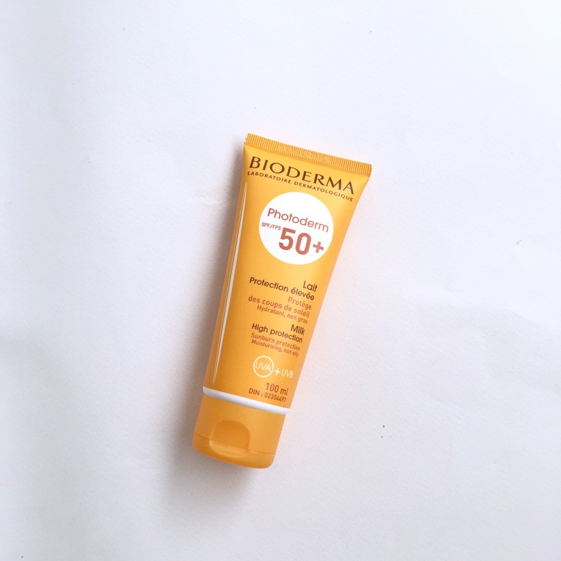 Bioderma Spf 50 Milk Review and swatch